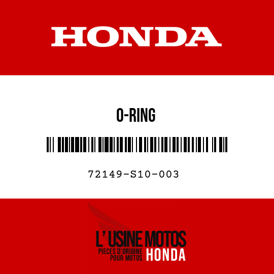 image de 72149-S10-003 O-RING