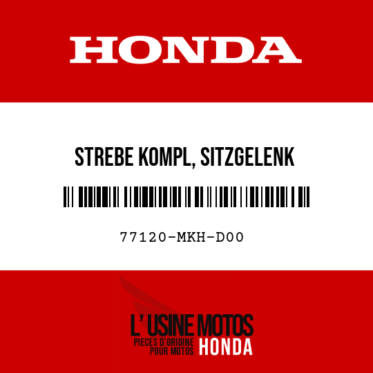 image de 77120-MKH-D00 STREBE KOMPL, SITZGELENK