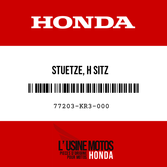 image de 77203-KR3-000 STUETZE, H SITZ