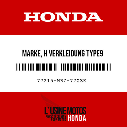 image de 77215-MBZ-770ZE MARKE, H VERKLEIDUNG TYPE9