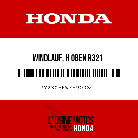 image de 77230-KWF-900ZC WINDLAUF, H OBEN R321