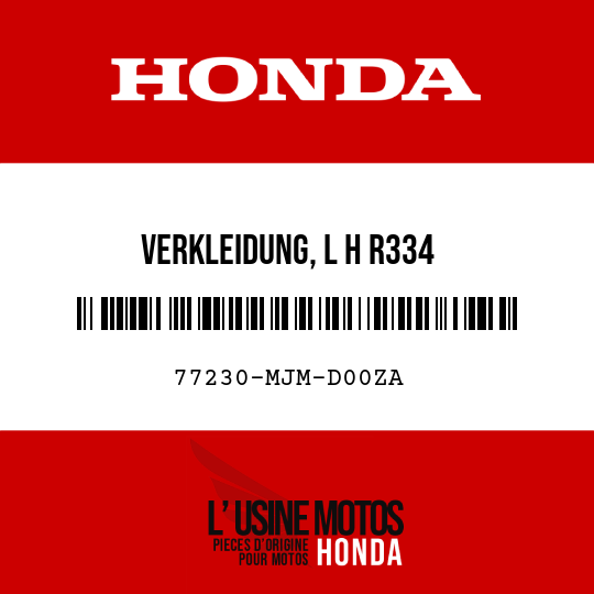 image de 77230-MJM-D00ZA VERKLEIDUNG, L H R334