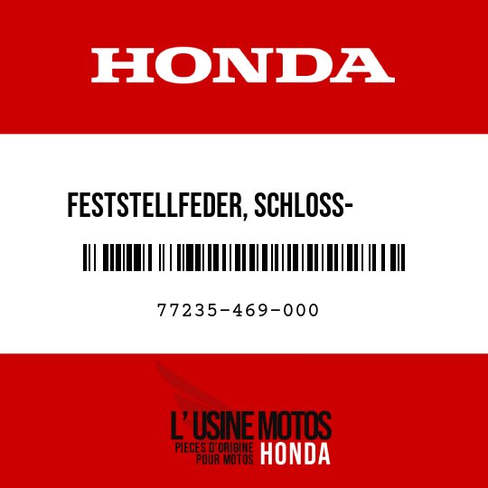 image de 77235-469-000 FESTSTELLFEDER, SCHLOSS-      ZYLINDER