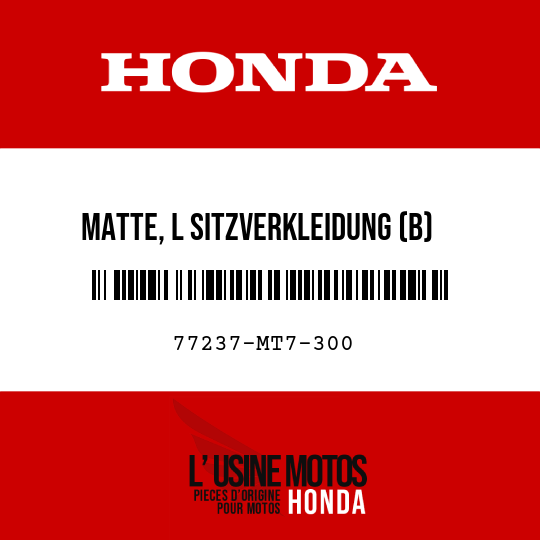 image de 77237-MT7-300 MATTE, L SITZVERKLEIDUNG (B)