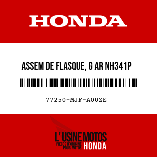image de 77250-MJF-A00ZE ASSEM DE FLASQUE, G AR NH341P