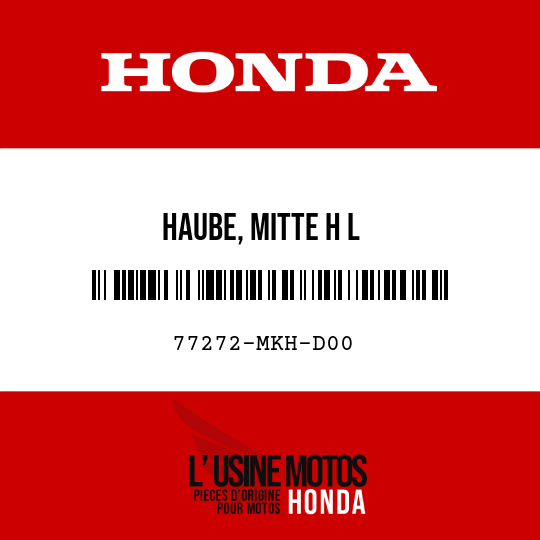 image de 77272-MKH-D00 HAUBE, MITTE H L