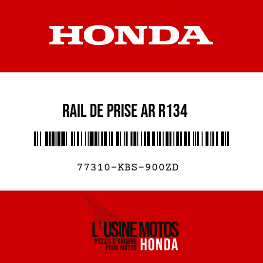 image de 77310-KBS-900ZD RAIL DE PRISE AR R134