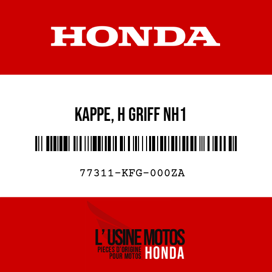 image de 77311-KFG-000ZA KAPPE, H GRIFF NH1 