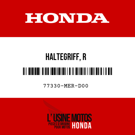image de 77330-MER-D00 HALTEGRIFF, R