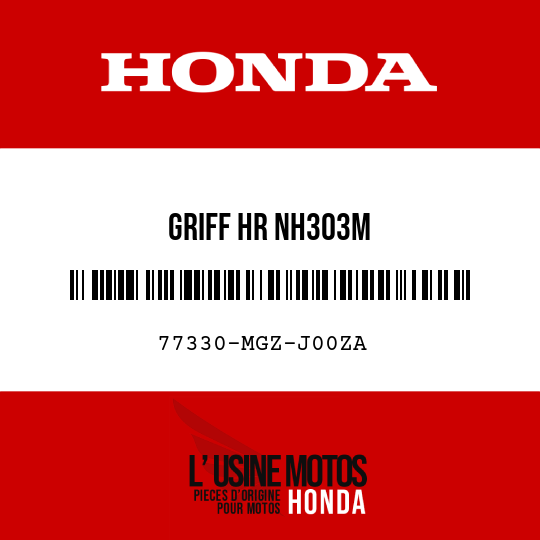 image de 77330-MGZ-J00ZA GRIFF HR NH303M