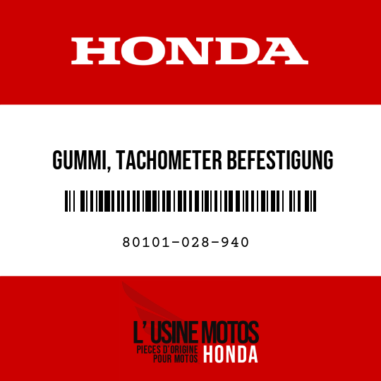 image de 80101-028-940 GUMMI, TACHOMETER BEFESTIGUNG