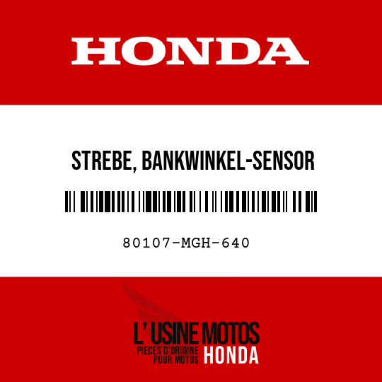 image de 80107-MGH-640 STREBE, BANKWINKEL-SENSOR
