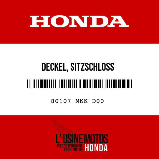 image de 80107-MKK-D00 DECKEL, SITZSCHLOSS
