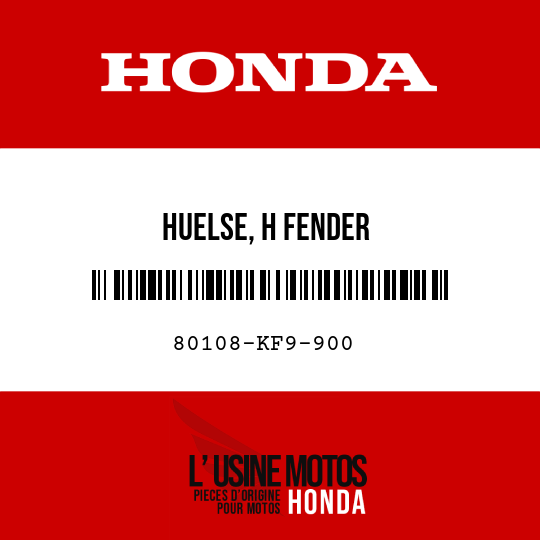 image de 80108-KF9-900 HUELSE, H FENDER