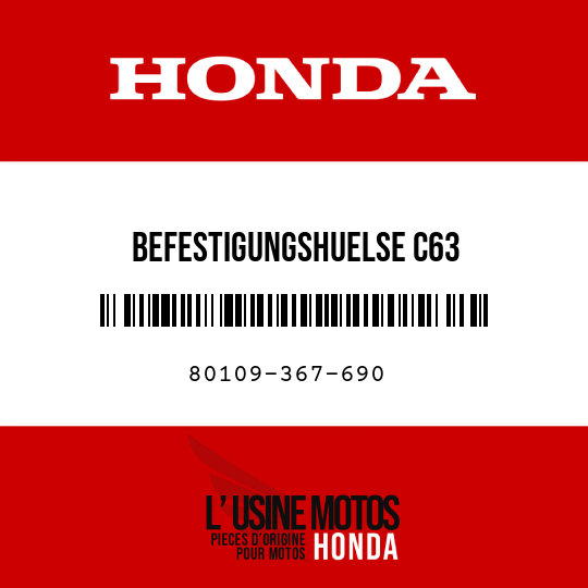 image de 80109-367-690 BEFESTIGUNGSHUELSE C63