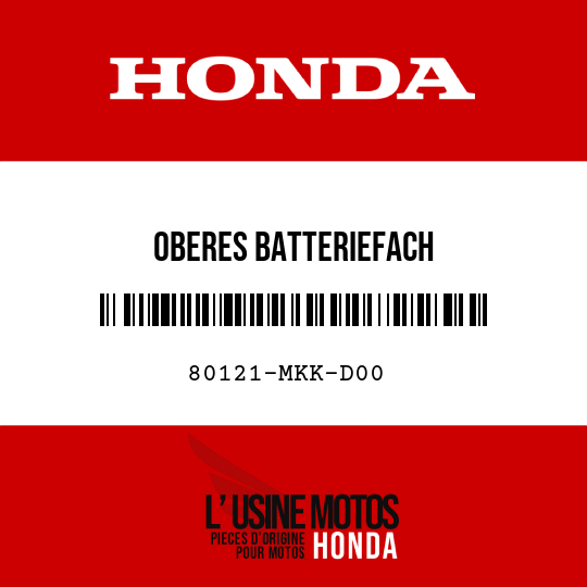 image de 80121-MKK-D00 OBERES BATTERIEFACH