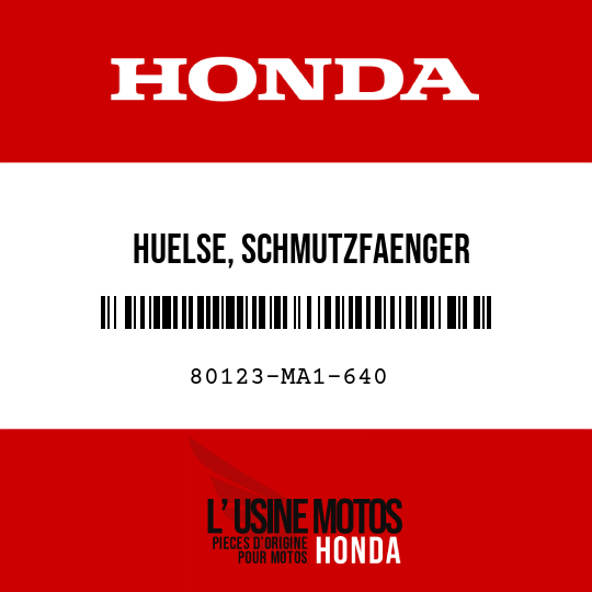 image de 80123-MA1-640 HUELSE, SCHMUTZFAENGER