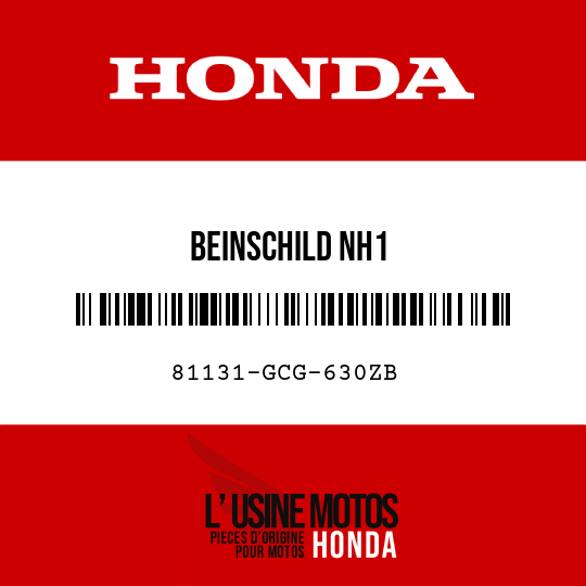 image de 81131-GCG-630ZB BEINSCHILD NH1 