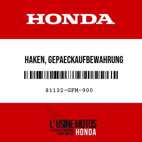 image de 81132-GFM-900 HAKEN, GEPAECKAUFBEWAHRUNG