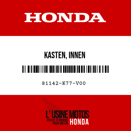 image de 81142-K77-V00 KASTEN, INNEN