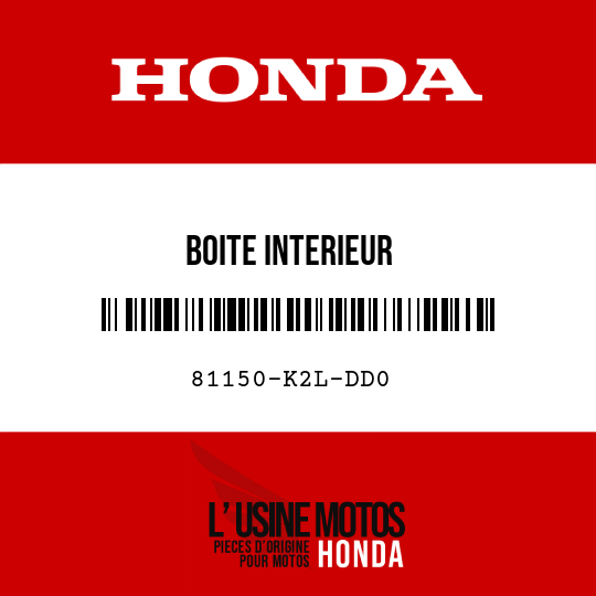 image de 81150-K2L-DD0 BOITE INTERIEUR