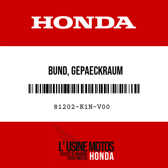 image de 81202-K1N-V00 BUND, GEPAECKRAUM