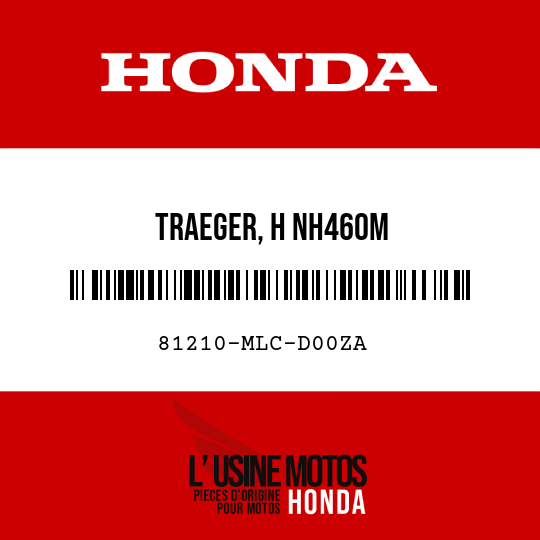 image de 81210-MLC-D00ZA TRAEGER, H NH460M