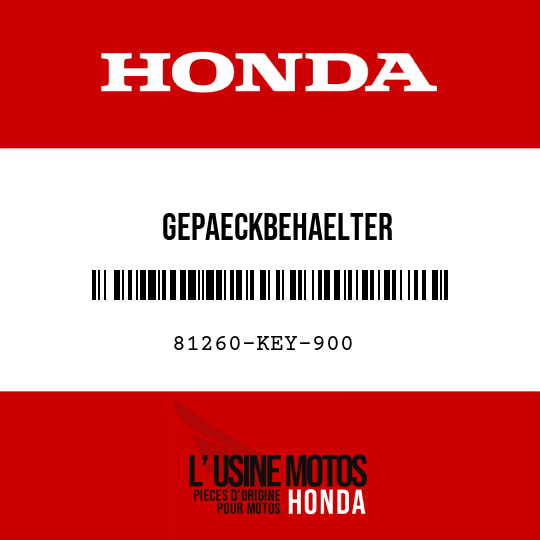 image de 81260-KEY-900 GEPAECKBEHAELTER