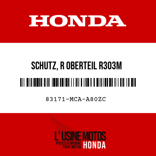 image de 83171-MCA-A80ZC SCHUTZ, R OBERTEIL R303M 