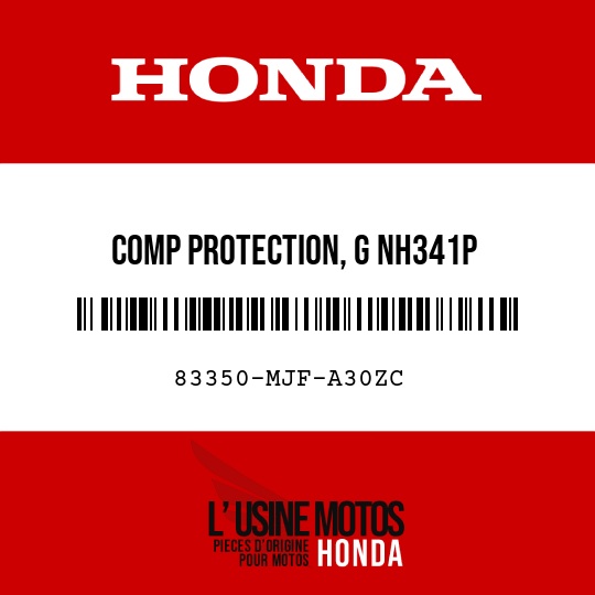 image de 83350-MJF-A30ZC COMP PROTECTION, G NH341P