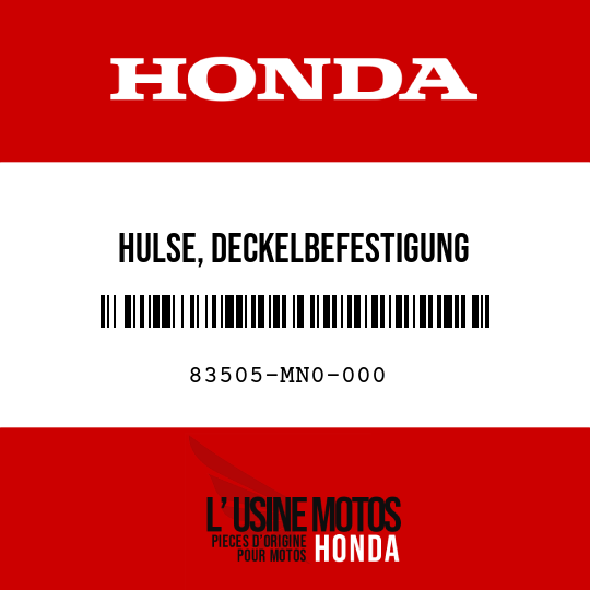 image de 83505-MN0-000 HULSE, DECKELBEFESTIGUNG