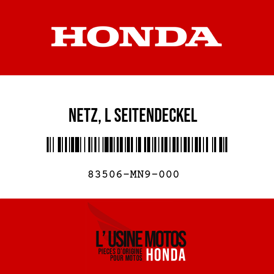 image de 83506-MN9-000 NETZ, L SEITENDECKEL