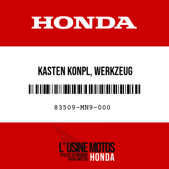 image de 83509-MN9-000 KASTEN KONPL, WERKZEUG