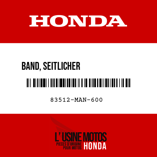 image de 83512-MAN-600 BAND, SEITLICHER              ABDECKUNGSSCHUTZ