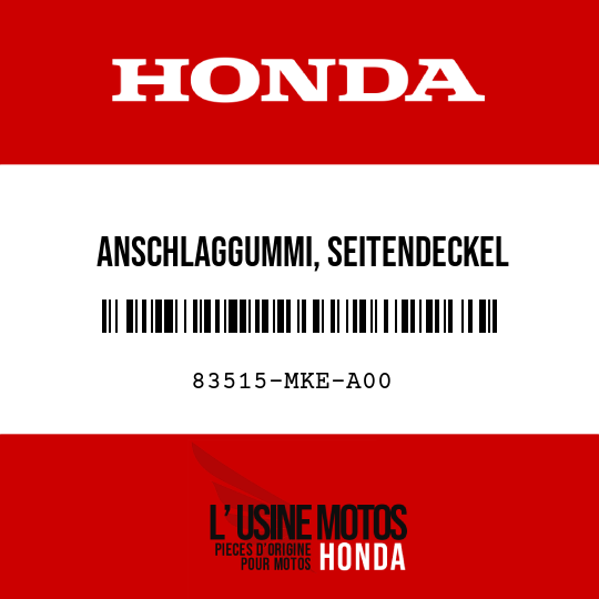 image de 83515-MKE-A00 ANSCHLAGGUMMI, SEITENDECKEL