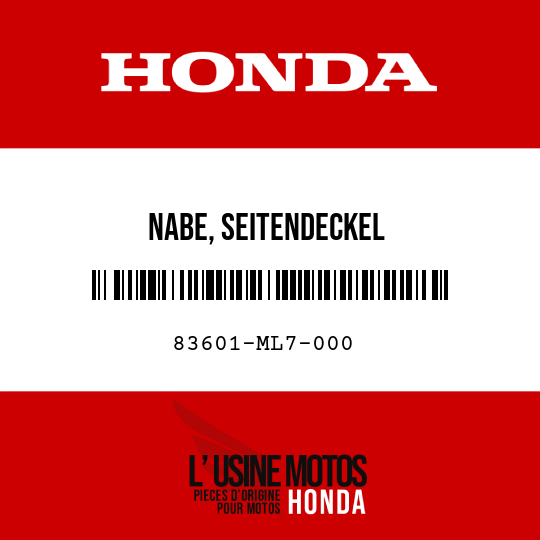 image de 83601-ML7-000 NABE, SEITENDECKEL