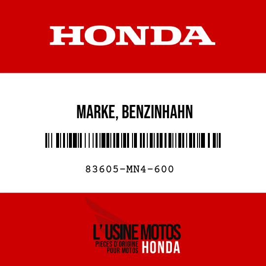 image de 83605-MN4-600 MARKE, BENZINHAHN