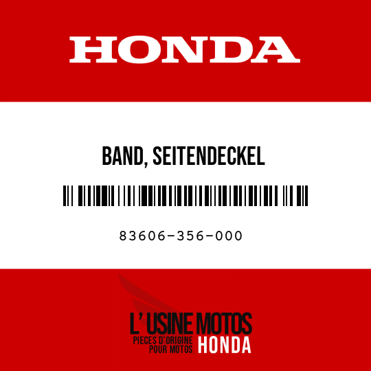 image de 83606-356-000 BAND, SEITENDECKEL