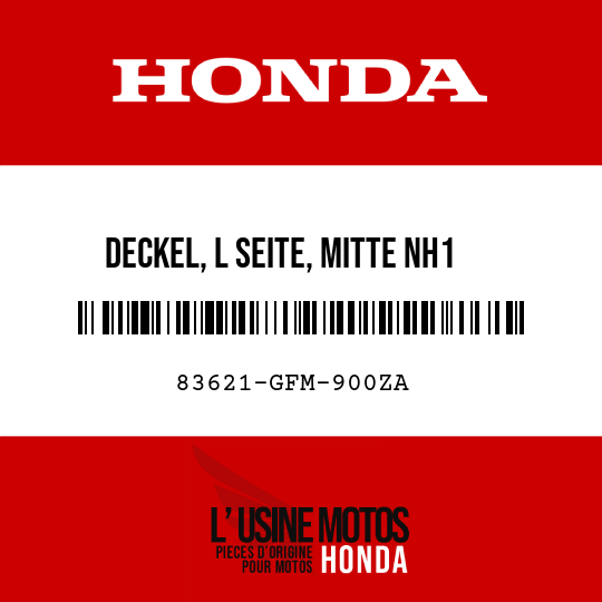 image de 83621-GFM-900ZA DECKEL, L SEITE, MITTE NH1 