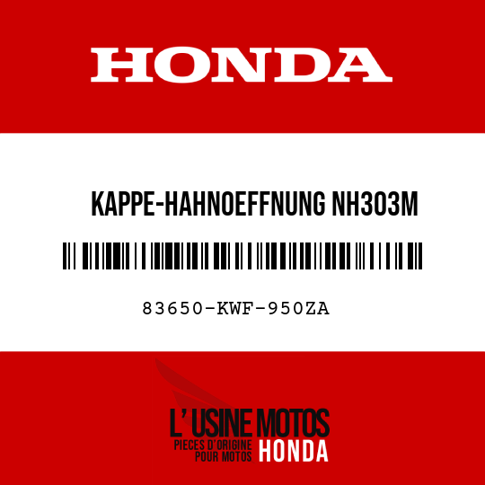 image de 83650-KWF-950ZA KAPPE-HAHNOEFFNUNG NH303M