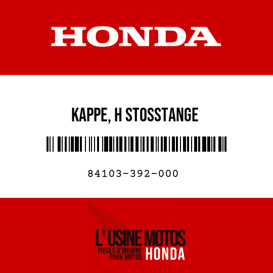 image de 84103-392-000 KAPPE, H STOSSTANGE