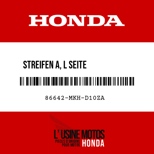 image de 86642-MKH-D10ZA STREIFEN A, L SEITE VERKLEIDUNG TYPE2 (TYPE2 )