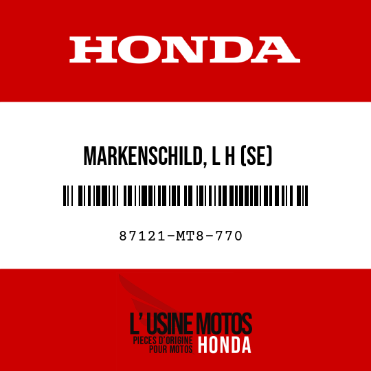 image de 87121-MT8-770 MARKENSCHILD, L H (SE)