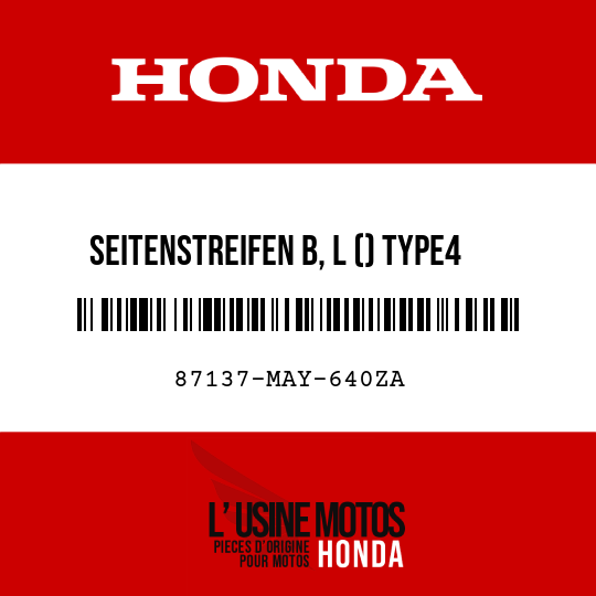image de 87137-MAY-640ZA SEITENSTREIFEN B, L () TYPE4