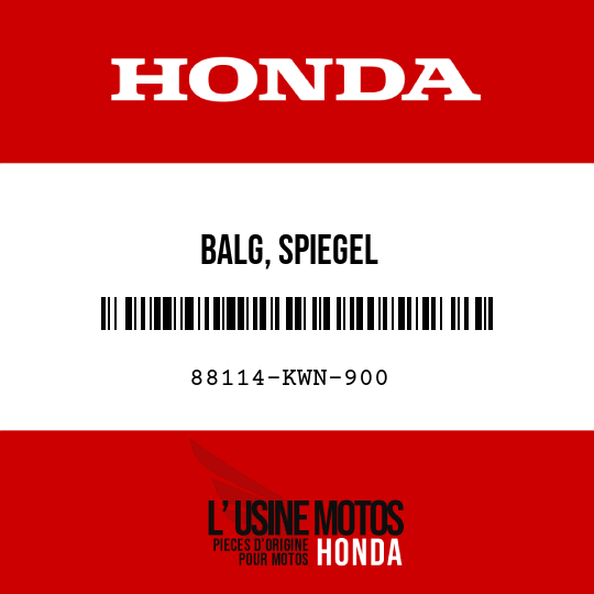 image de 88114-KWN-900 BALG, SPIEGEL