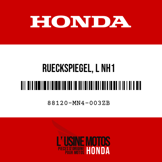 image de 88120-MN4-003ZB RUECKSPIEGEL, L NH1 