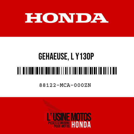 image de 88122-MCA-000ZN GEHAEUSE, L Y130P