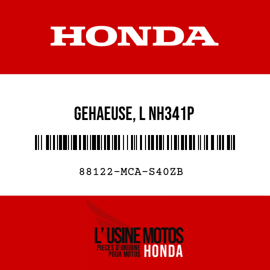image de 88122-MCA-S40ZB GEHAEUSE, L NH341P