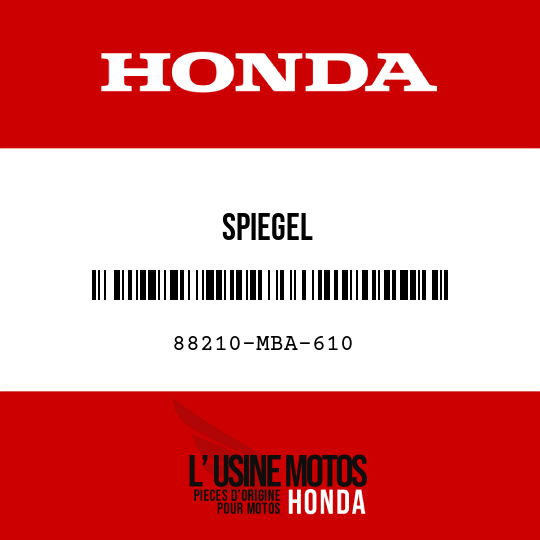 image de 88210-MBA-610 SPIEGEL