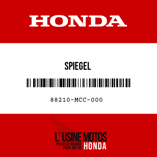 image de 88210-MCC-000 SPIEGEL